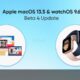 Apple macOS 13.5 watchOS 9.6 beta 4