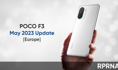 POCO F3 May 2023 update Europe