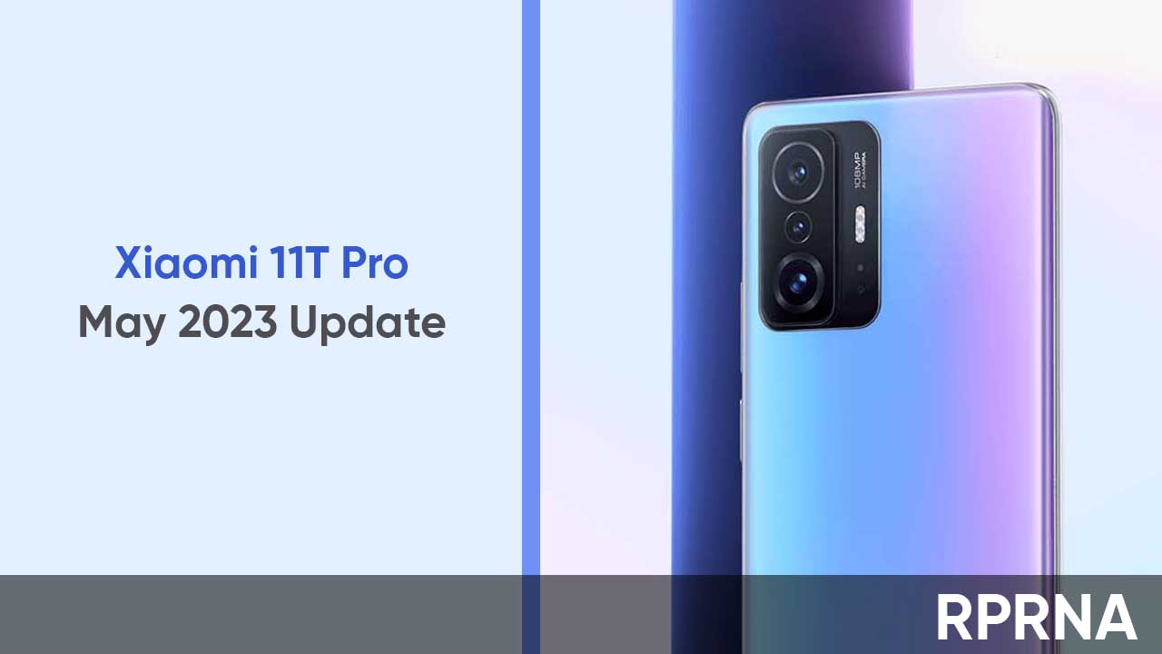 Xiaomi 11T Pro May 2023 update Europe