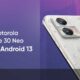Motorola Edge 30 Neo Android 13