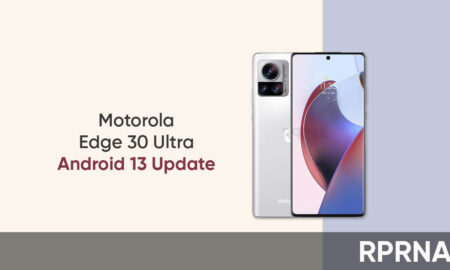 Motorola Edge 30 Ultra Android 13 update