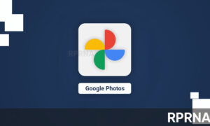 Google Photos UI uploading images