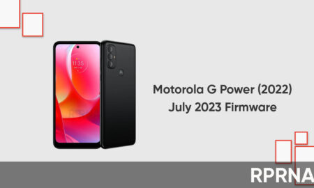 Motorola G Power 2022 July 2023 firmware
