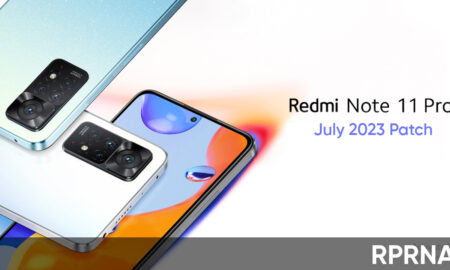 Redmi Note 11 Pro July 2023 patch