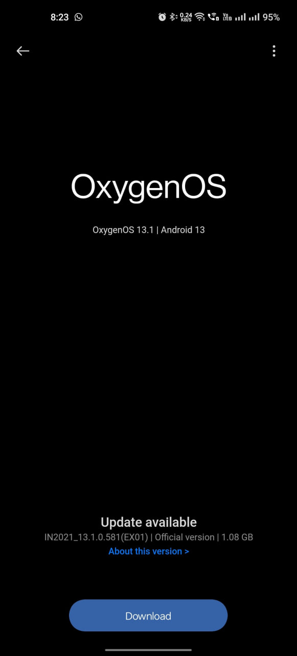 OnePlus 8 Pro second June 2023 update