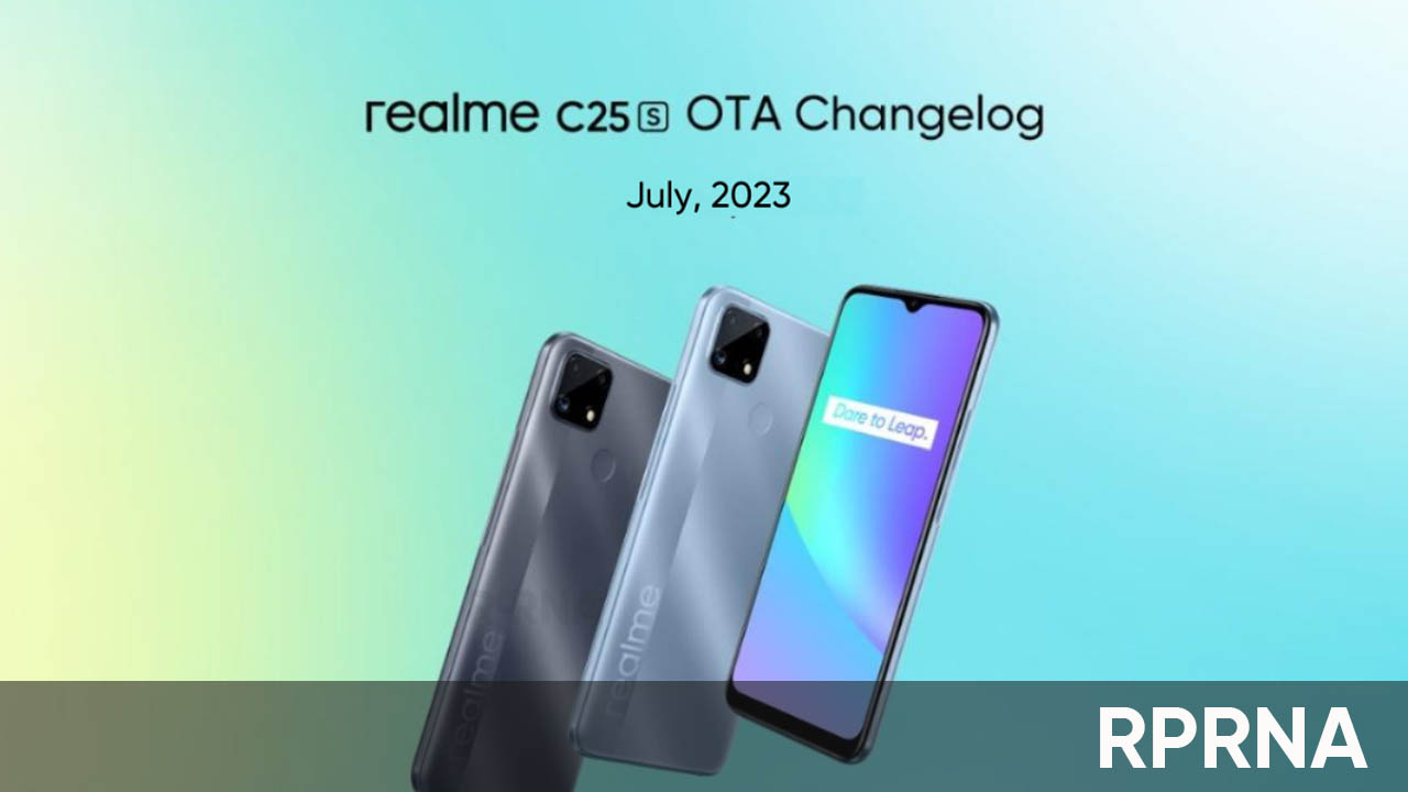 Realme C25s July 2023 improvements