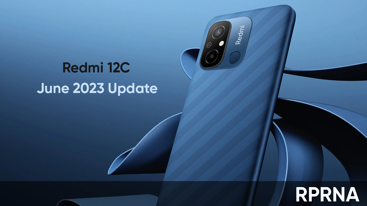 Redmi 12C June 2023 update