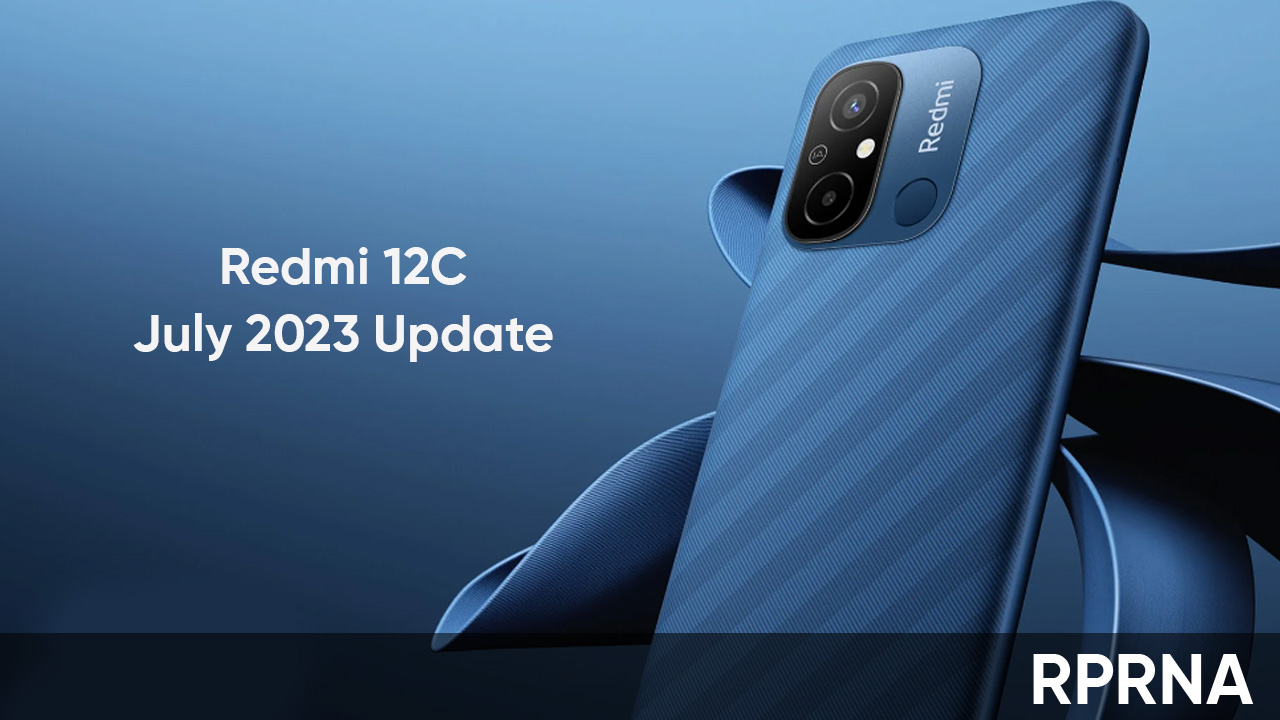 Redmi 12C July 2023 update global