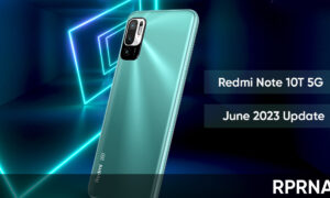 Redmi Note 10T June 2023 update India
