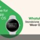 WhatsApp Wear OS 3 smartwatches