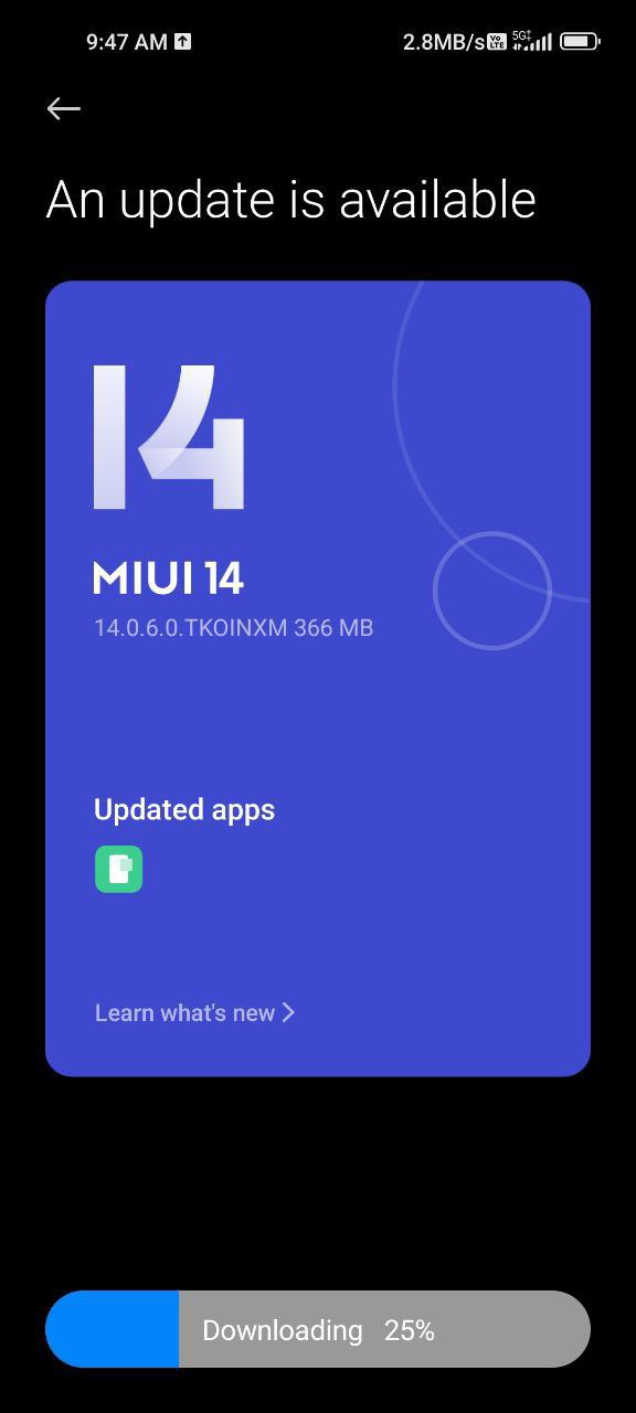 Xiaomi 11 Lite June 2023 update India