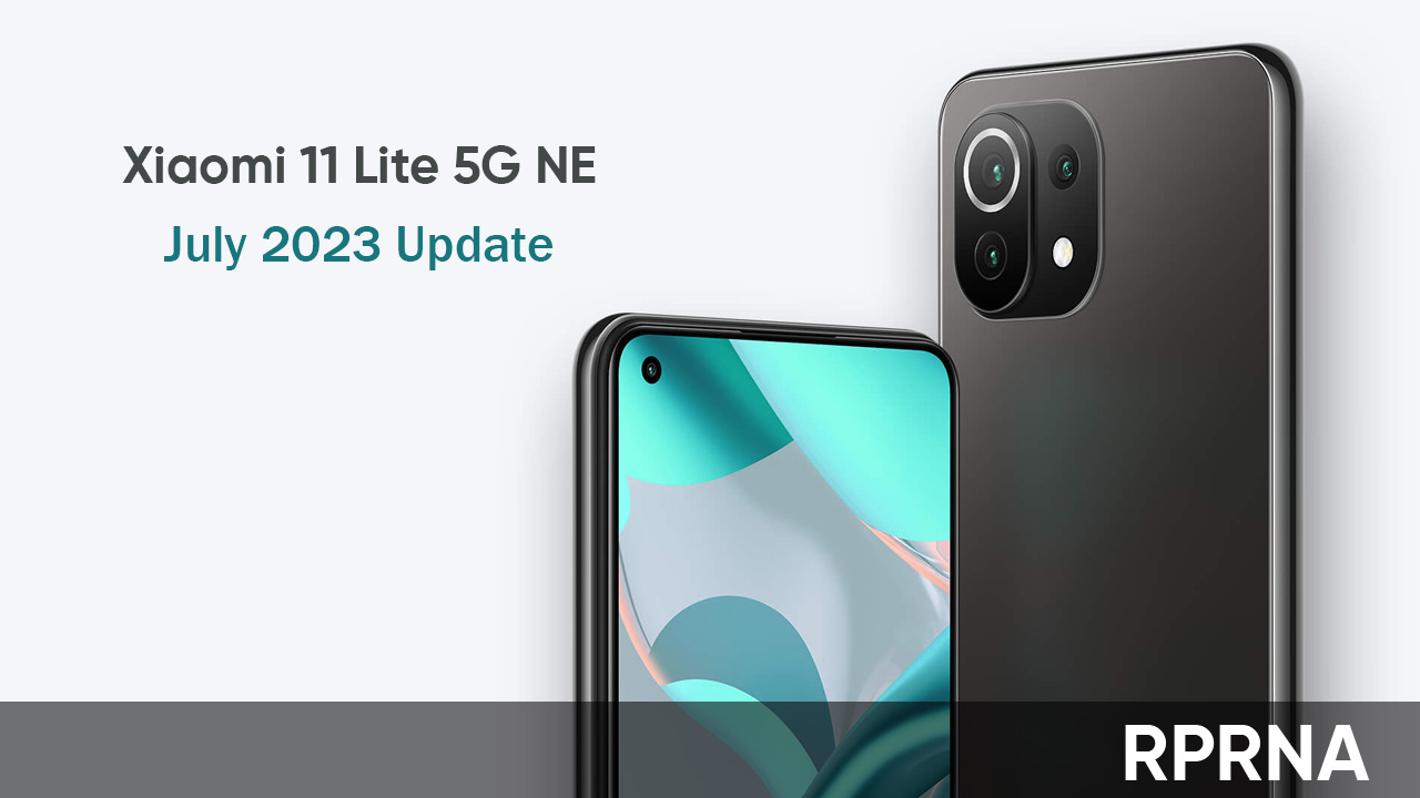 Xiaomi 11 Lite NE July 2023 update