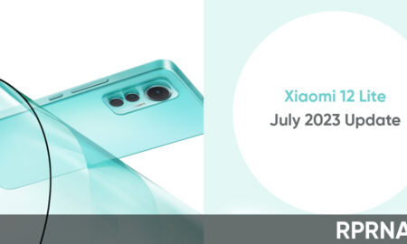 Xiaomi 12 Lite July 2023 update Europe
