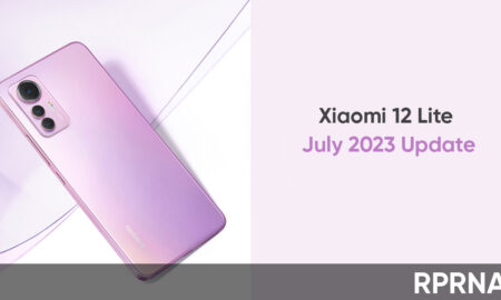 Xiaomi 12 Lite July 2023 update