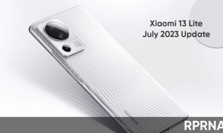 Xiaomi 13 Lite July 2023 patch