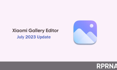 Xiaomi Gallery Editor July 2023 update
