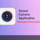 Xiaomi Camera redesigned sliders and buttons