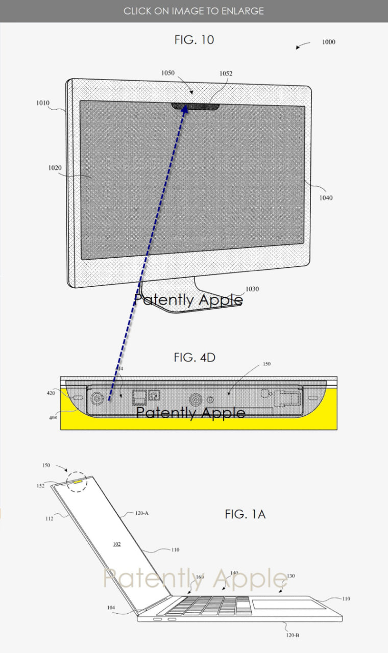 Apple MacBook Face ID patent