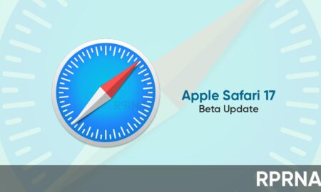 Apple Safari 17 beta macOS