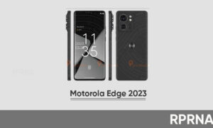 Motorola Edge 2023 render