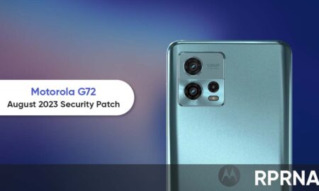 Motorola G72 August 2023 patch