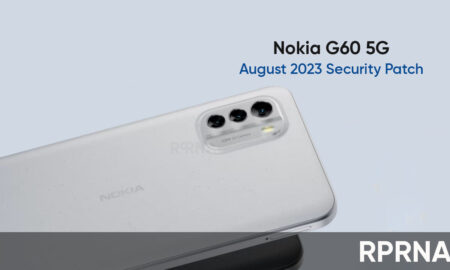 Nokia G60 August 2023 patch