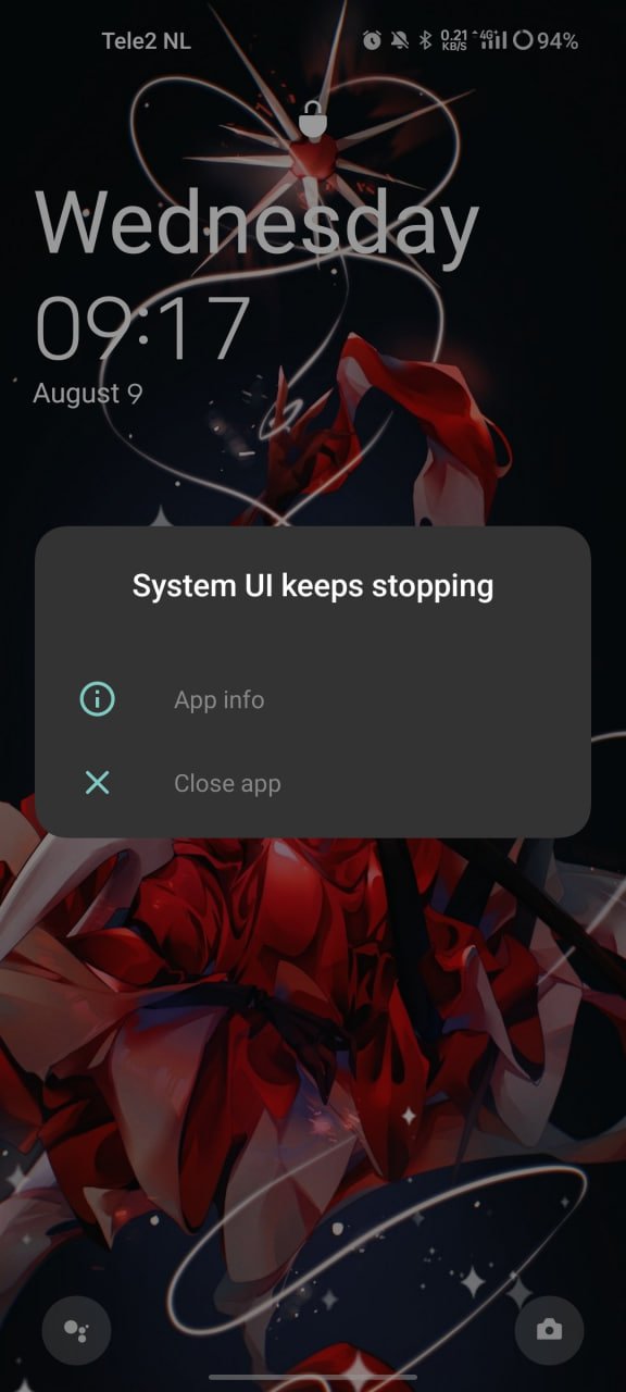 OnePlus System UI crashes OxygenOS