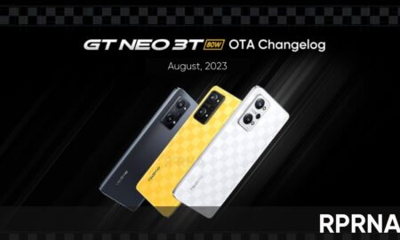 Realme GT Neo 3T August 2023 update
