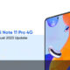 Redmi Note 11 Pro 4G August 2023 update