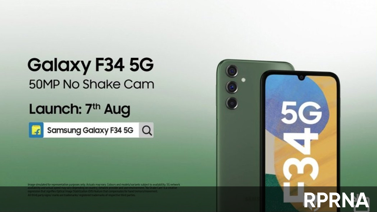 Samsung Galaxy F34 India