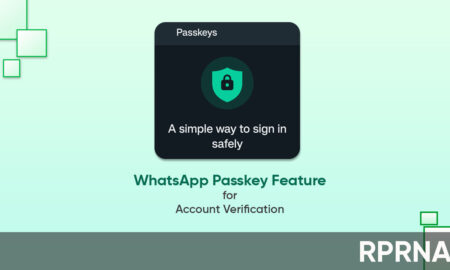 WhatsApp passkey feature