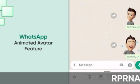 WhatsApp animated avatar feature