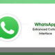 WhatsApp tweaked call interface