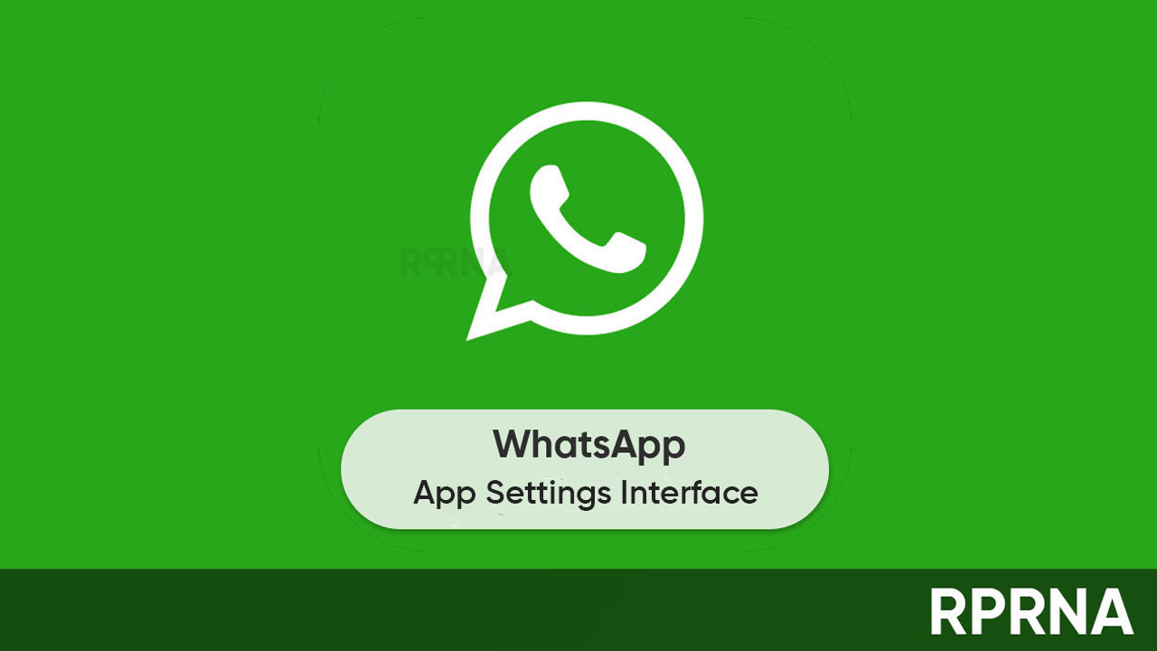 WhatsApp Android Settings Interface