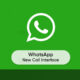 WhatsApp Android call interface