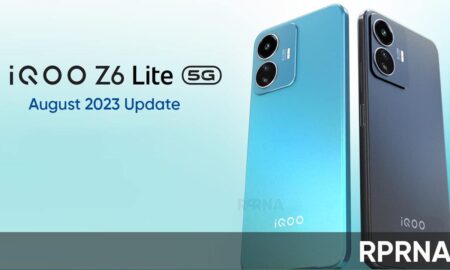 Vivo iQOO Z6 Lite August 2023 Update