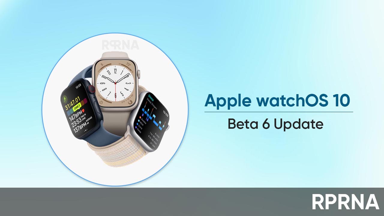 Apple watchOS 10 beta 6