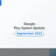 Google Play System Android 14 gestures
