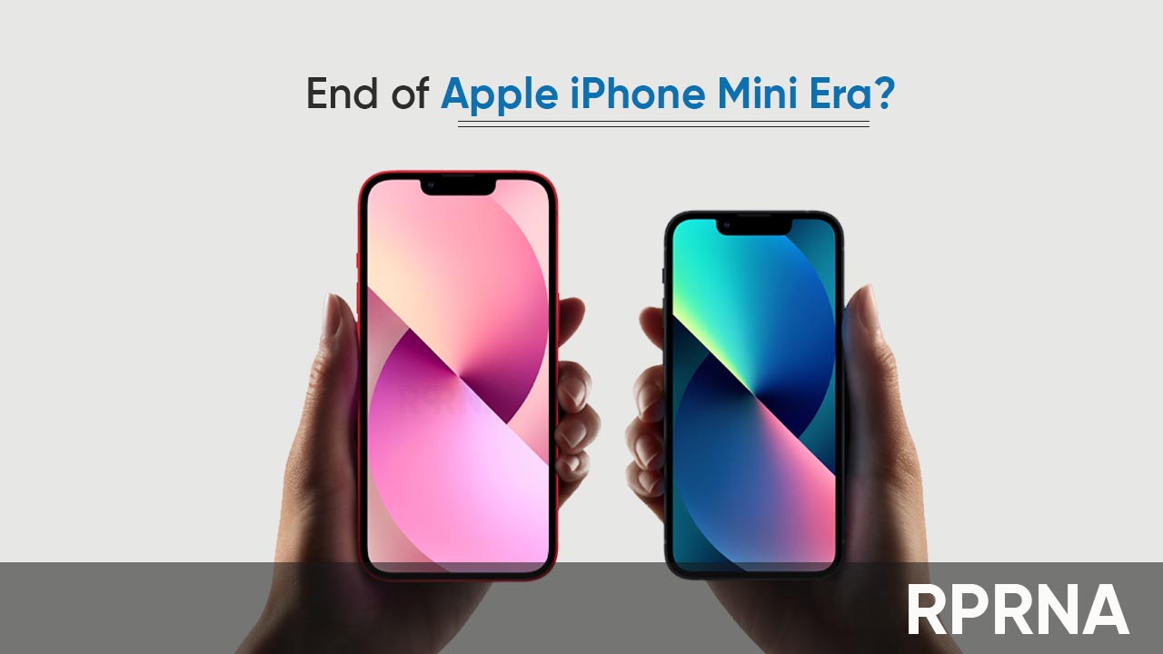 Apple mini iPhone end