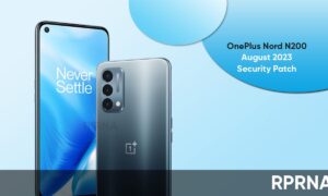 OnePlus Nord N200 August 2023 patch