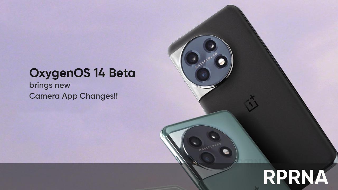 OxygenOS 14 beta camera changes