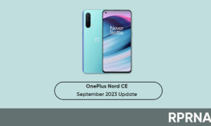 OnePlus Nord CE September 2023 update