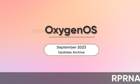 OnePlus September 2023 OxygenOS update