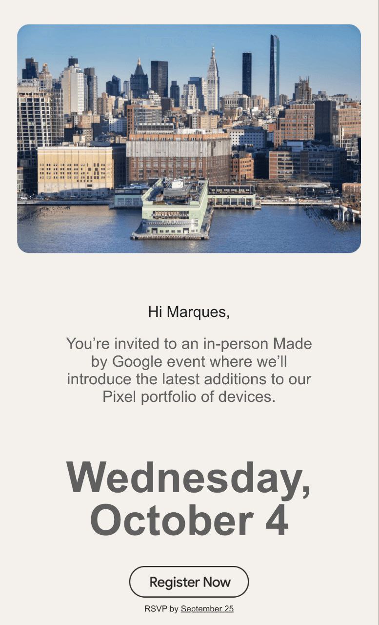 Google Pixel 8 launch event