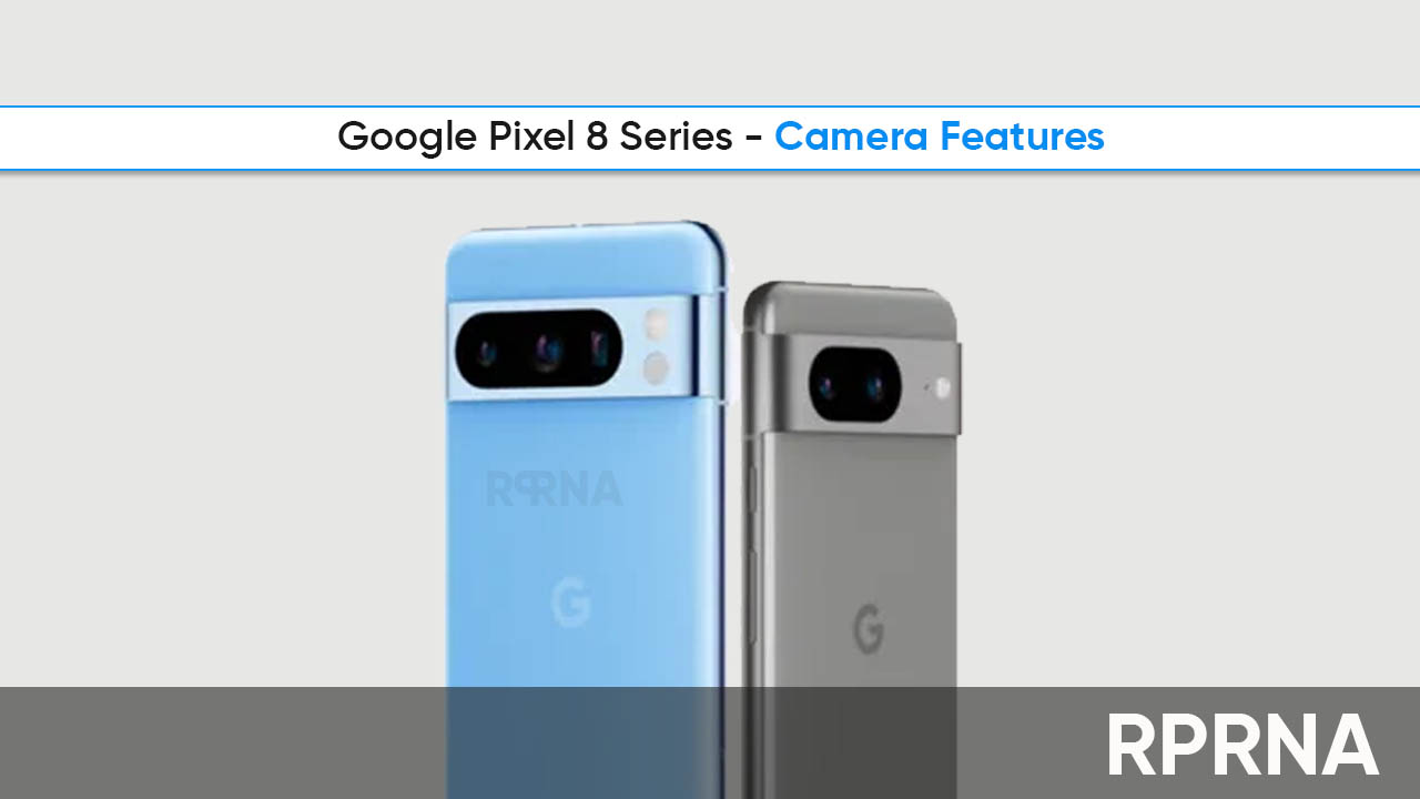 Google Pixel 8 camera features
