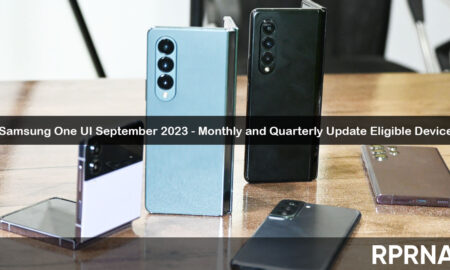 Samsung September 2023 Monthly Quarterly device list
