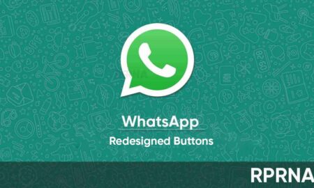 WhatsApp iOS redesigned buttons