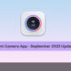 Xiaomi Camera September 2023 update