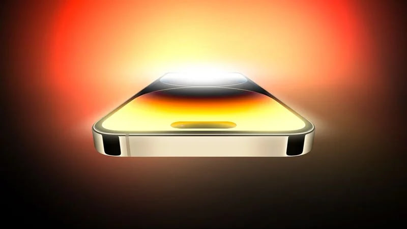Apple iPhone 16 micro-lens OLED