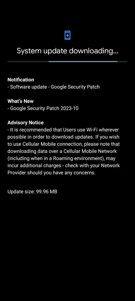 Nokia X20 XR20 October 2023 patch